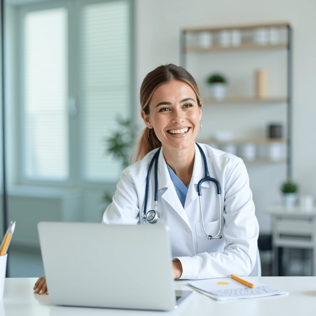 Virtual video consultation with doctor